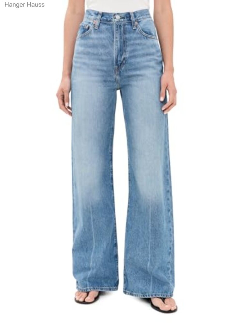 Levi's Ribcage Wide Leg High Rise Jeans Slim Fit Palazzo
